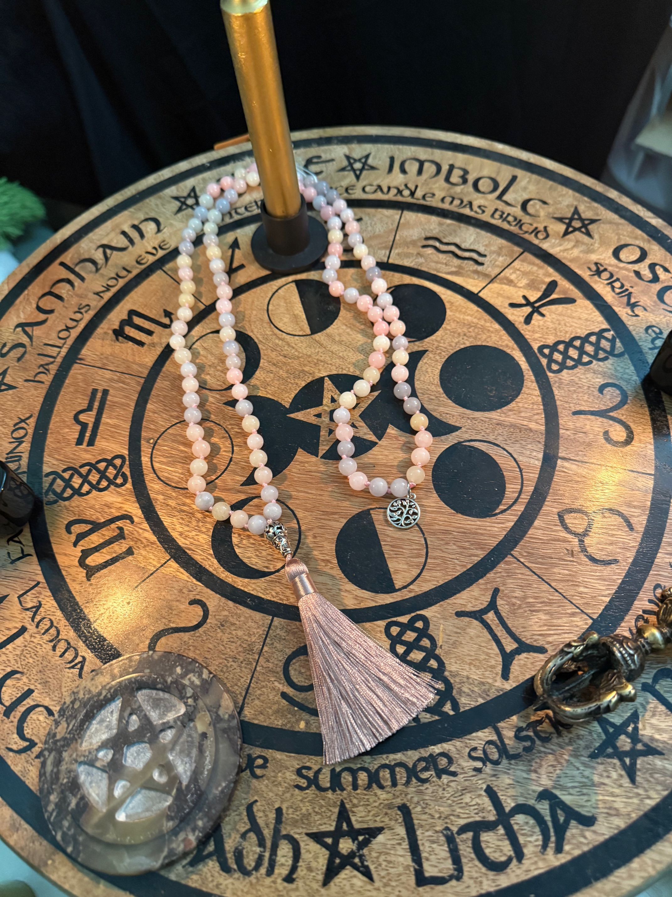 Morganite Prayer Beads