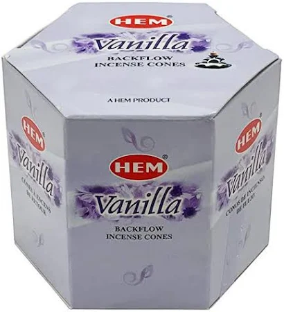 Vanilla Backflow Incense Cones