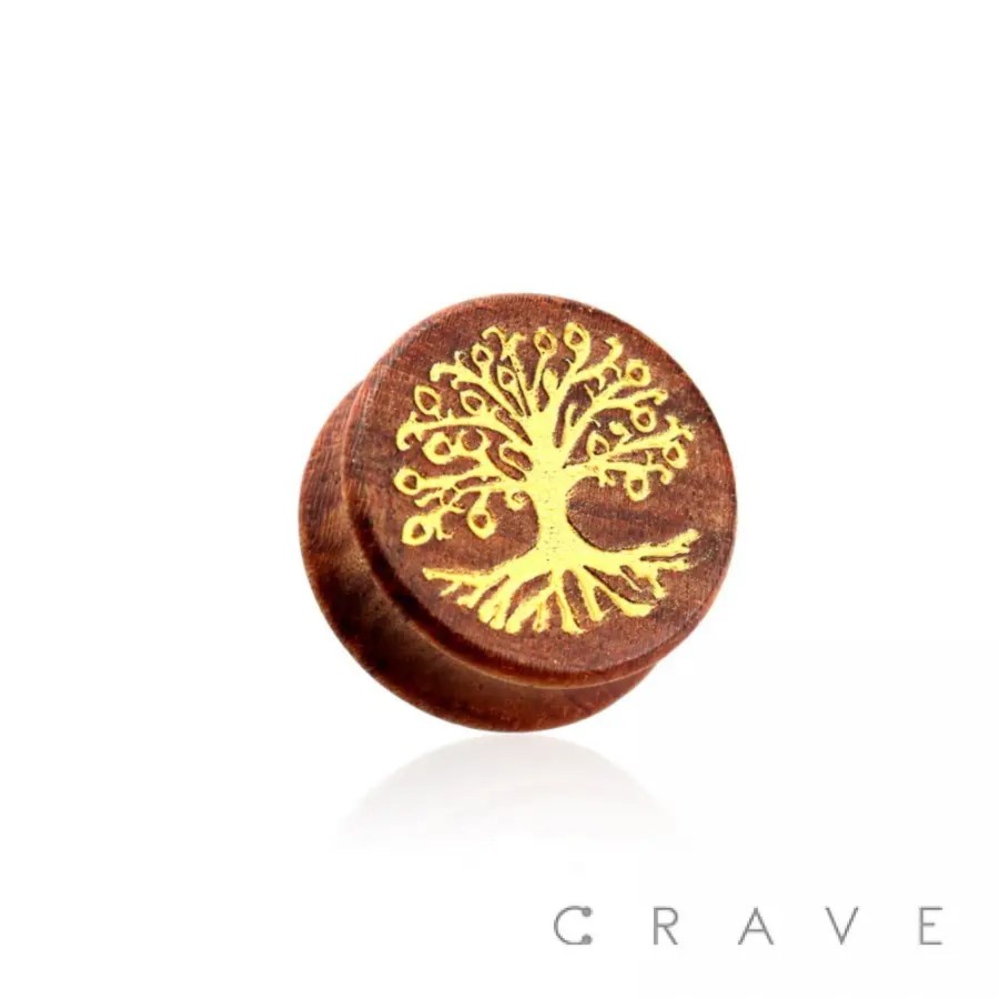 Tree Of Life Ear Plug 00ga 10mm