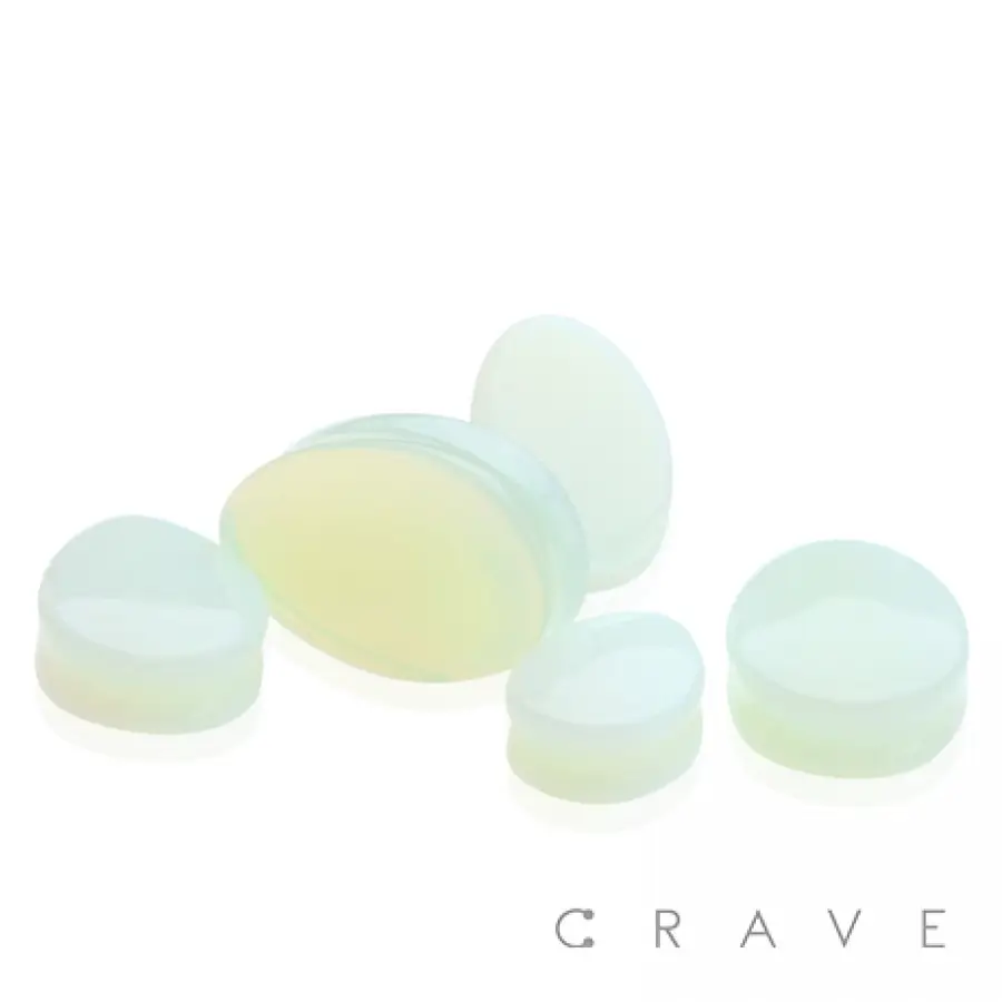 Opalite Ear Plug 00ga 10mm