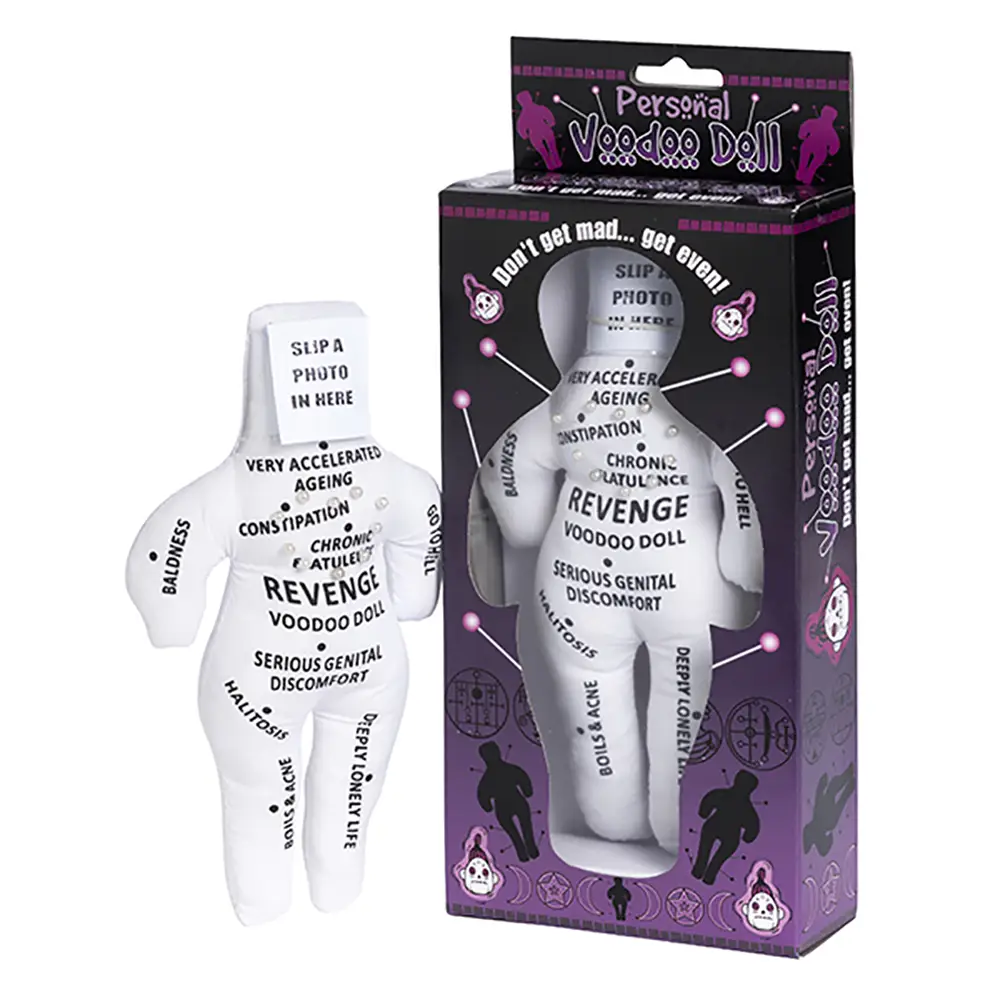 Personal Voodoo Doll - White
