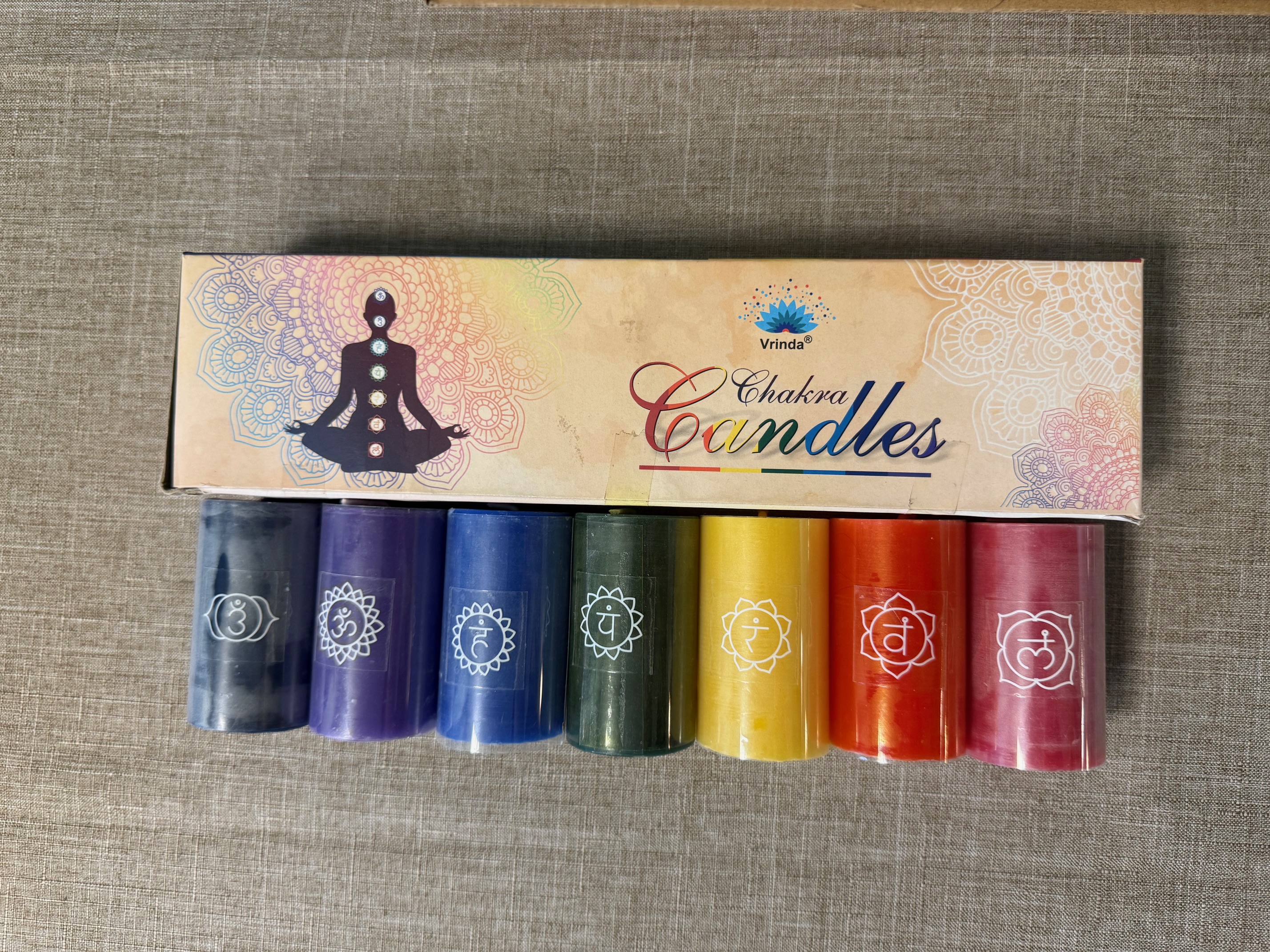 Chakra Candle Set