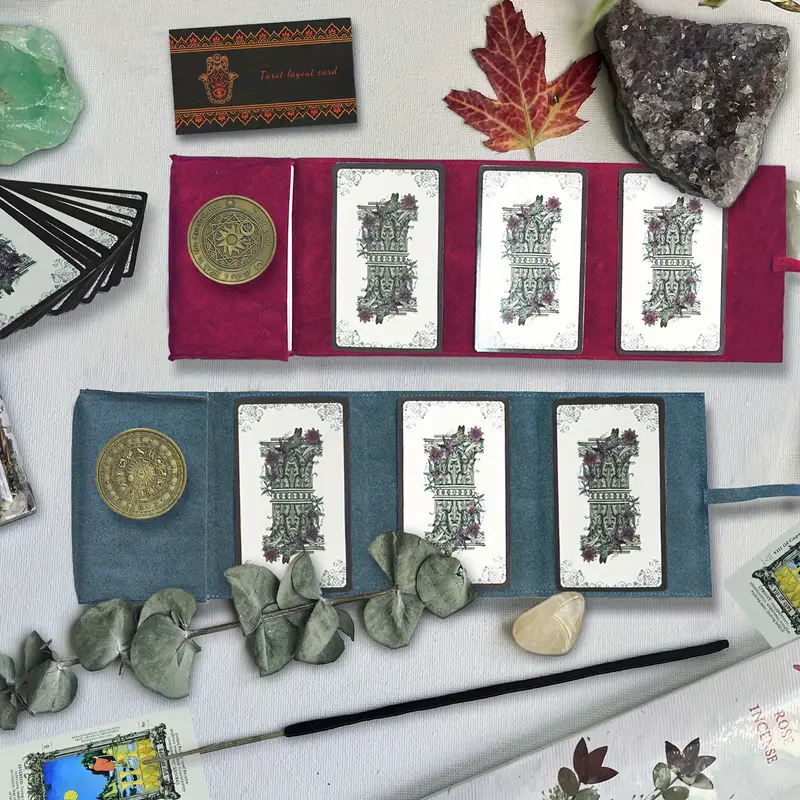 Tarot Card Holders Blue-Gray